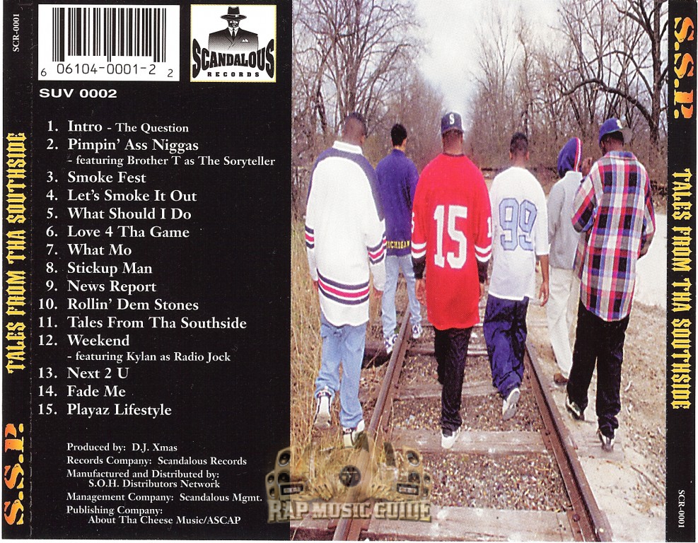 S.S.P. - Tales From Tha Southside: CD | Rap Music Guide